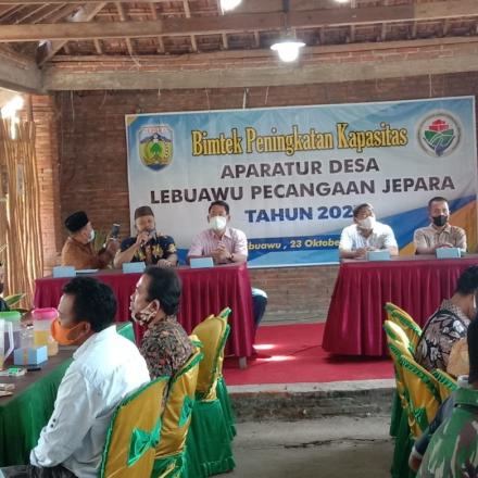 PENINGKATAN KAPASITAS APARATUR DESA LEBUAWU TAHUN 2021