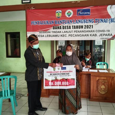 PENYALURAN BLT DD TAHAP 12 DESA LEBUAWU